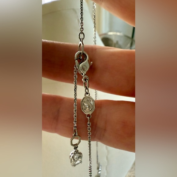 Swarovski Infinity Necklace like NEW with box. ๐ - Picture 4 of 5